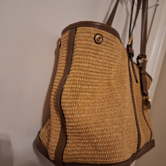 MICHAEL KORS Bag Amangasett Large Straw Tote - Picture 3 of 9